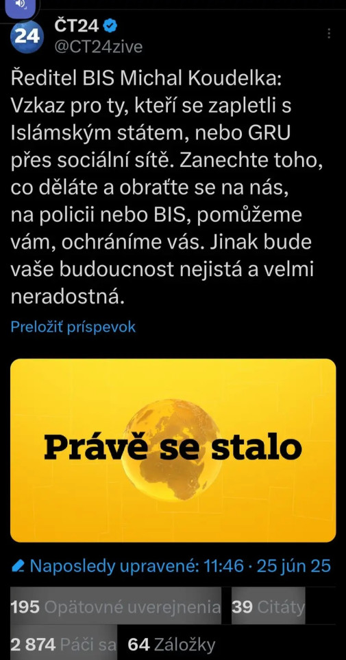 A čo u nás?